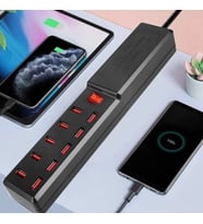 10 Portlu USB Şarj Adaptörü