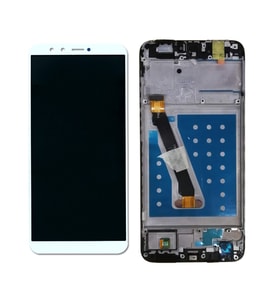 Qudex P Smart 2018 ile Uyumlu Lcd Ekran Dokunmatik Çıtalı (Beyaz)