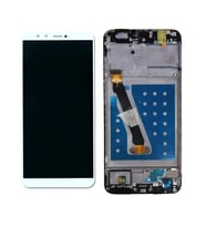 Qudex P Smart 2018 ile Uyumlu Lcd Ekran Dokunmatik Çıtalı (Beyaz)