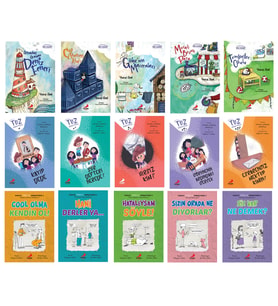 Erdem 3.Sınıflar İçin 15 li Hikaye Seti + Kitap Okuma Not Defteri (Beyaz)