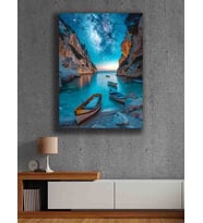 Koç stüdyo Modern tasarım kanvas tablo 50x70 (Çok Renkli)