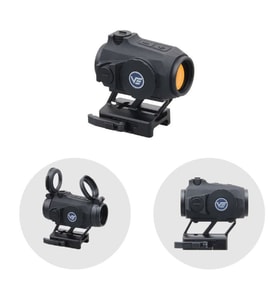 Vector Optics Maverick-IV 1x20 Mini Rubber Armored SOP Siyah Red Dot Nişangah