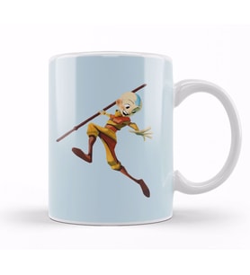 Avatar The Last Airbender Aang Kupa Bardak Porselen