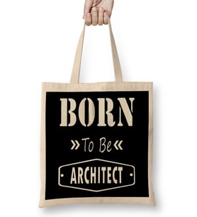 Born To Be Architect Bez Çanta Uzun Saplı