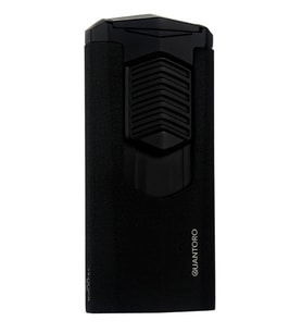 Quantoro 3 Torch Pürmüz Siyah Metal Puro Çakmağı - TRZ1006