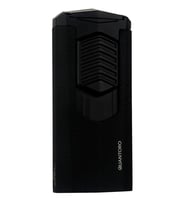 Quantoro 3 Torch Pürmüz Siyah Metal Puro Çakmağı - TRZ1006
