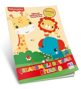 Fisher Price Coloring Sticker Book 2 Yumurta Avı
