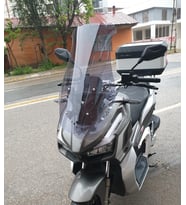 MOTOCAM Küba Rubano 150 Ön Cam 2023-2026 Model 75cm Füme Renkli 4mm UZUN