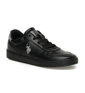 U.s. Polo Assn. Blake 3Pr Kadın Siyah-Gümüş Sneaker Ayakkabı