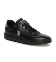 U.s. Polo Assn. Blake 3Pr Kadın Siyah-Gümüş Sneaker Ayakkabı