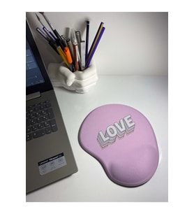 Love - Bilek Destekli Mouse Pad