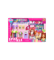Sparkle Bella Princess Eğlenceli  2 Katlı Mağaza Seti (Çok Renkli)