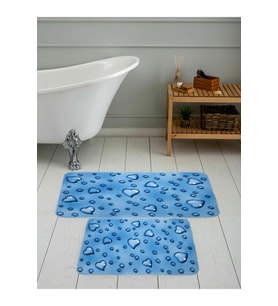 Eliana Home Baskılı 2'li Banyo Paspas Takımı RVG5087