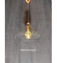 MEVLANA SİYAH SARKIT ARMATÜR