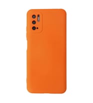 Xiaomi Redmi Note 10 5g Kılıf Nano İçi Kadife Silikon - Turuncu