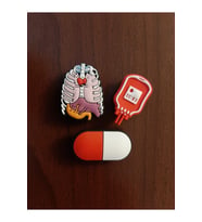 Odaburada Terlik Süsü-Terlik Tokası Sağlıkçı-Doktor 3'lü Set
