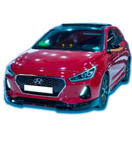 Hyundai i30 Makyajlı Ön Ek 2017+ 🚘  Dayanıklı Plastik, Sportif Tasarım, Kolay Montaj (Standart)