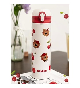 VAGONLİFE DILLER ÇELİK PİPETLİ  MATARA/TERMOS D9228 480ML