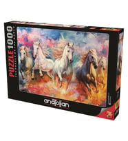 Anatolian 1000 Parça Özgürlük Puzzle - Koşan Atlar - Serhat Filiz