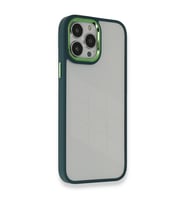 iPhone 14 Pro Kılıf Dora Kapak - Haki Yeşil