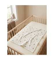 - %100 Pamuk Bebek Battaniyesi 80x90