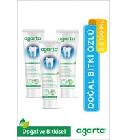 Doğal Bitki Özlü Florürsüz Diş Macunu 100 Ml/130 Gr X 3 Adet
