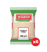 Yazar Dolmalık Kırık Pirinç 900 Gr. x 6 Adet