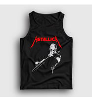 Presmono Unisex Siyah Guitar James Hetfield Metallica Atlet 435150tt
