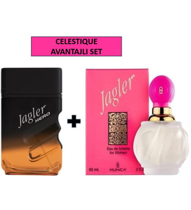Jagler HERO Edt Erkek) 90ml + Classic Kadın Parfüm Edt 60 ml