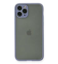 iPhone 11 Pro Kılıf Montreal Silikon Kapak - Gri