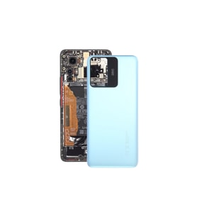 Xiaomi Redmi Note 12S Arka Kapak - Arka Pil Batarya Kapağı - 2303CRA44A 23030RAC7Y 2303ERA42L Uyumlu (Mavi)