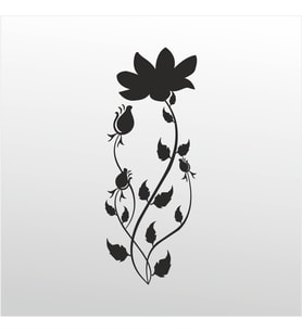 Folyo Sticker Desen ADKPQUY388 90 cm uzunluk (Karışık)