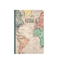 Legami A5 Çizgisiz Defter Travel K085791