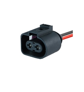 Kalorifer Fan Motor Soketi 2 Pin Kablolu