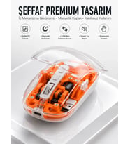 Fare Mouse Çift Modlu Kablosuz Bağlantılı 2.4ghz Destekli Yeni Nesil