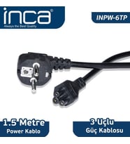 INCA INCA INPW-6TP 0.75mm 1.5 metre Notebook Power Kablosu