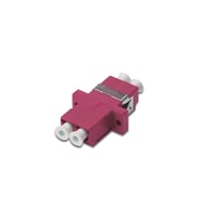 Beek OM4 Pink LC-LC Adaptör, Duplex, somun ve vida dahil