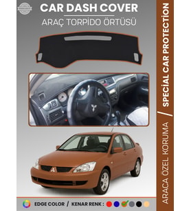 MITSUBISHI LANCER (2003-2007) Torpido Örtüsü Ön Göğüs Koruma Torpido Koruma Araca Özel Tam Uyum