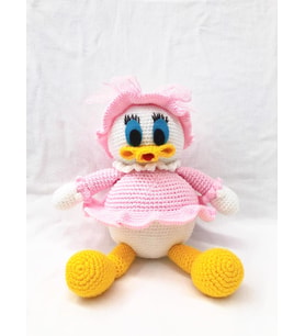 Duffy Duck Amigurumi Organik Oyuncak