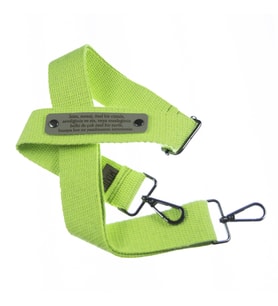 Neon Yeşil Renk, Unisex Çanta Omuz Kayışı, Kişiselleştirilebilir Hediyelik Çanta Omuz Askısı, 220 Cm
