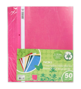 Noki Eco Telli Dosya Pembe 50'li