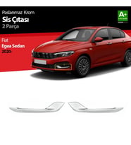Fiat Egea Uyumlu Sedan Krom Sis Çıtası 2 Parça. 2020 Üzeri