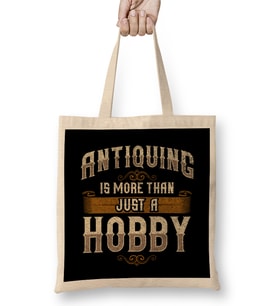 Cute Antiquing Is More Than Just a Hobby Bez Çanta Uzun Saplı