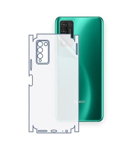 SChitec HONOR 10X lite Uyumlu Fullbody Arka Kaplama Hidrojel Koruyucu Film