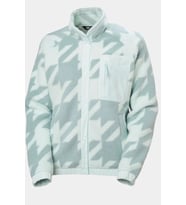 Helly Hansen Kadın Imperial Printed Pile Snap Mont (Mavi)