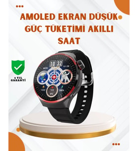 Amoled Ekranlı Akıllı Saat Bluetooth Arama Ve Nfc Destekli