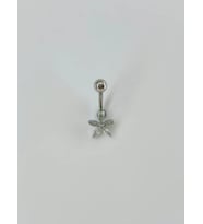 Çiçek Detaylı Göbek Piercing - Pg0028