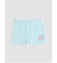 LCW Kids Mavi Baskılı Kız Çocuk Boxer