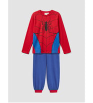 LCW Kids Kırmızı Spider-man Baskılı Erkek Çocuk Pijama Takım