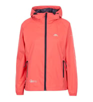 Trespass FAJKRAM30018 Qikpac Female TP75 Peach Plus Kadın Yağmurluk (Turuncu)